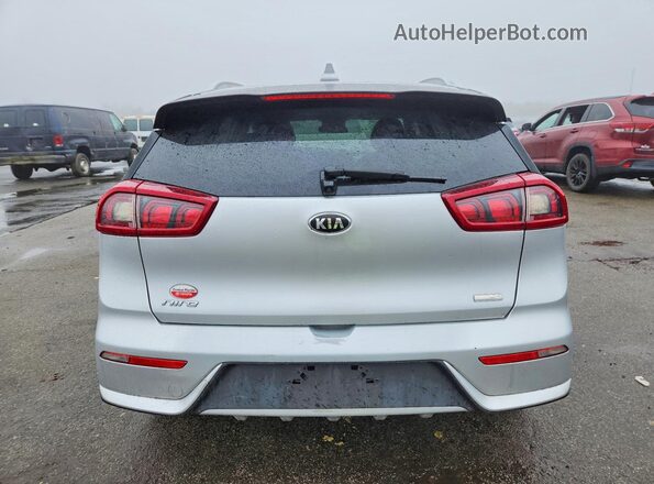 KNDCB3LC4K5283636 2019 KIA NIRO Silver Widok z tyłu