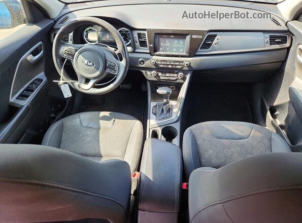 KNDCB3LC4K5336576 2019 KIA NIRO Синий Вид панели приборов
