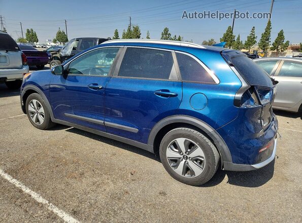 KNDCB3LC4K5336576 2019 KIA NIRO Синий Задняя левая четверть