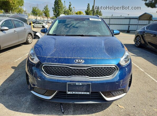 KNDCB3LC4K5336576 2019 KIA NIRO Синий Вид спереди