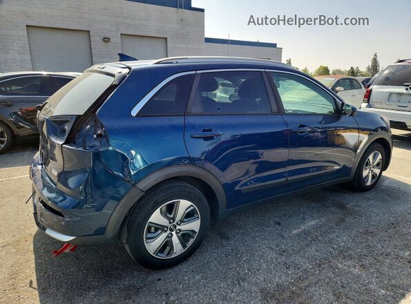 KNDCB3LC4K5336576 2019 KIA NIRO Синий Задняя правая четверть