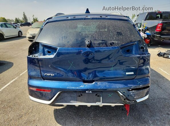 KNDCB3LC4K5336576 2019 KIA NIRO Синий Вид сзади
