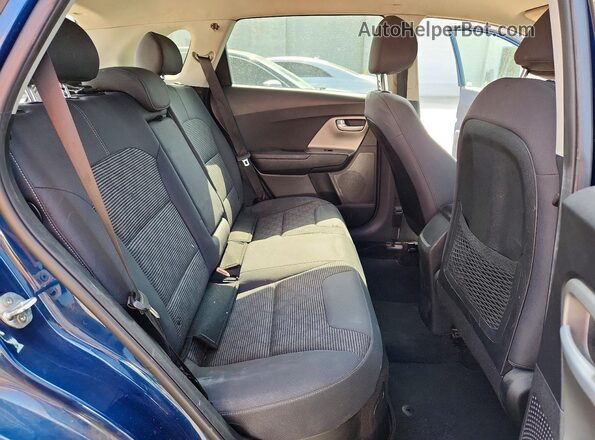 KNDCB3LC4K5336576 2019 KIA NIRO Синий Вид задней части салона