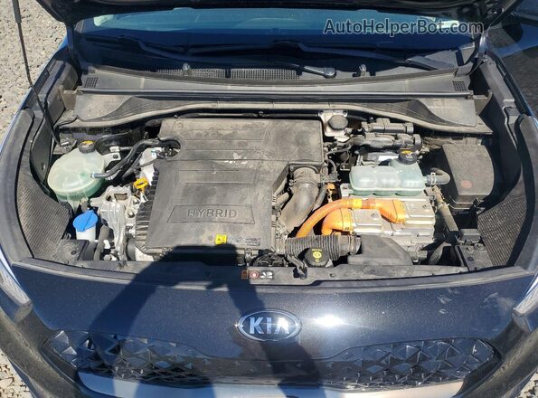 KNDCB3LC4L5370521 2020 KIA NIRO Black Vista del compartimento del motor