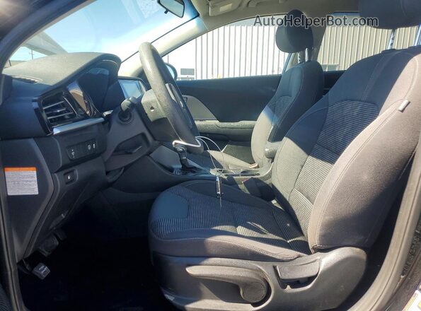 KNDCB3LC4L5370521 2020 KIA NIRO Black Vista interior delantera