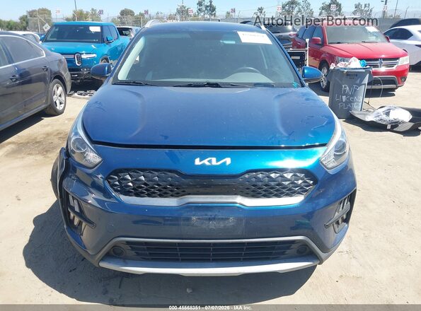 KNDCB3LC4N5515771 2022 KIA NIRO Синий Вид щитка приборов