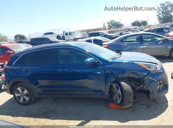 KNDCB3LC4N5515771 2022 KIA NIRO Синий Вид задней части салона