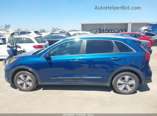 KNDCB3LC4N5515771 2022 KIA NIRO Синий Панорамный вид салона 360°