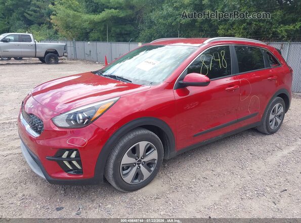 KNDCB3LC4N5541920 2022 KIA NIRO Красный Передняя левая четверть