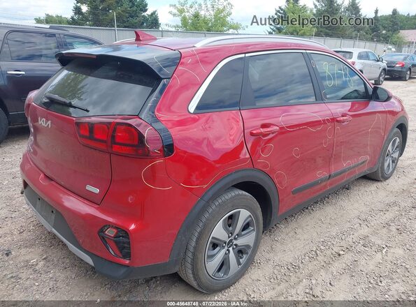 KNDCB3LC4N5541920 2022 KIA NIRO Красный Задняя правая четверть