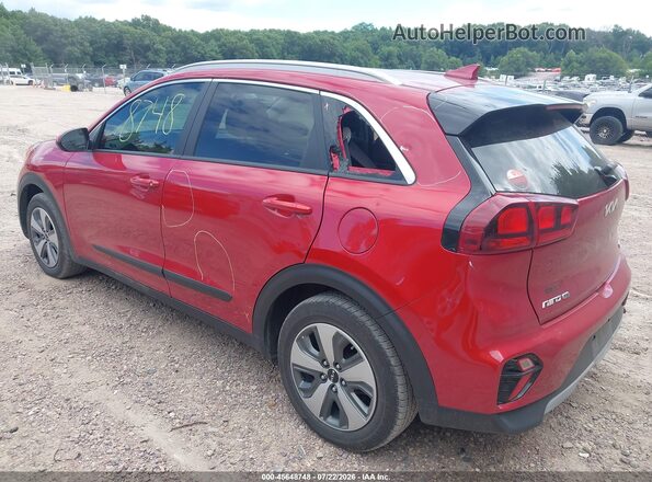 KNDCB3LC4N5541920 2022 KIA NIRO Красный Задняя левая четверть