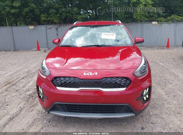 KNDCB3LC4N5541920 2022 KIA NIRO Красный Вид щитка приборов