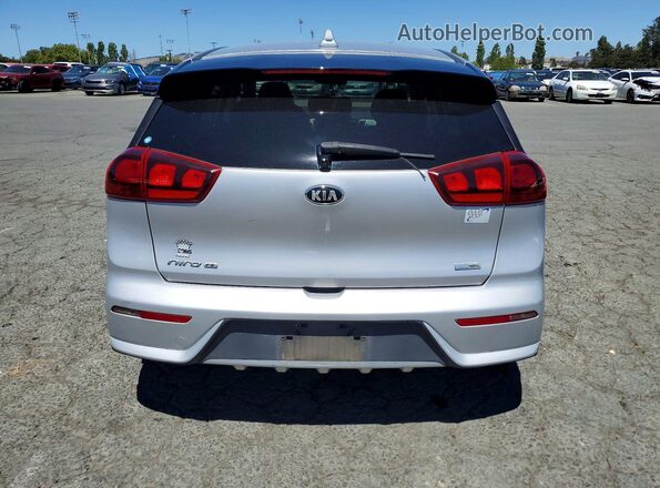 KNDCB3LC5H5036702 2017 KIA NIRO Silver Вид ззаду