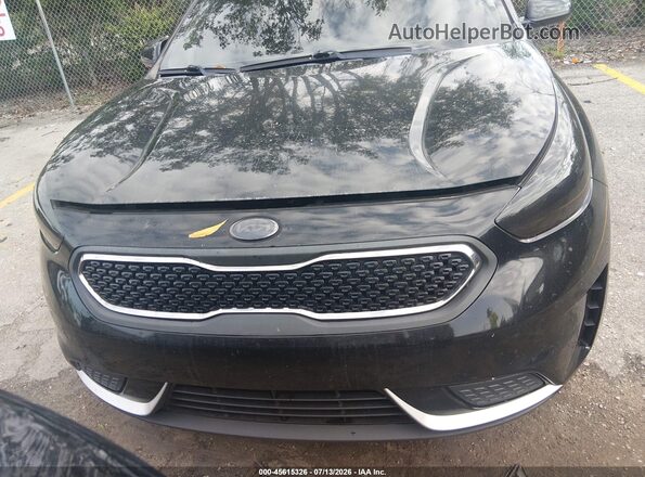 KNDCB3LC5H5066511 2017 KIA NIRO Gray უკანა სალონის ხედი