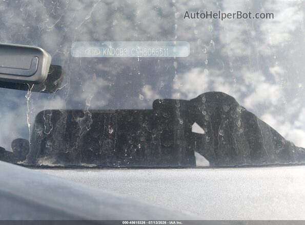 KNDCB3LC5H5066511 2017 KIA NIRO Gray ძრავის განყოფილების ხედი