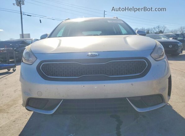 KNDCB3LC5H5103430 2017 KIA NIRO Silver Դիմացի տեսք