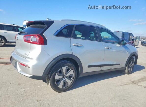 KNDCB3LC5H5103430 2017 KIA NIRO Silver Հետևի աջ
