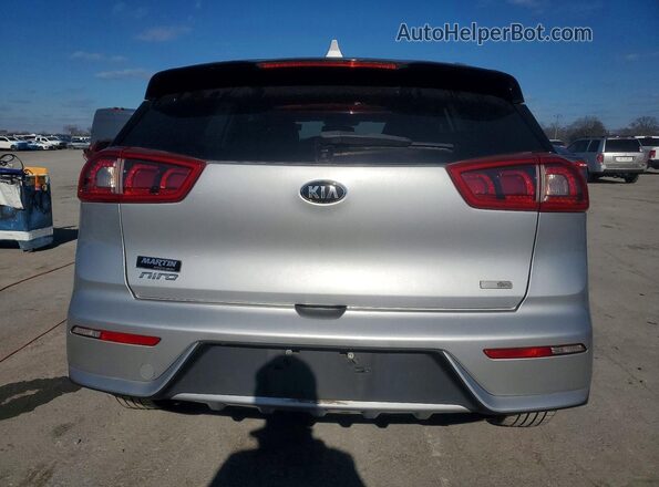 KNDCB3LC5H5103430 2017 KIA NIRO Silver Հետևի տեսք