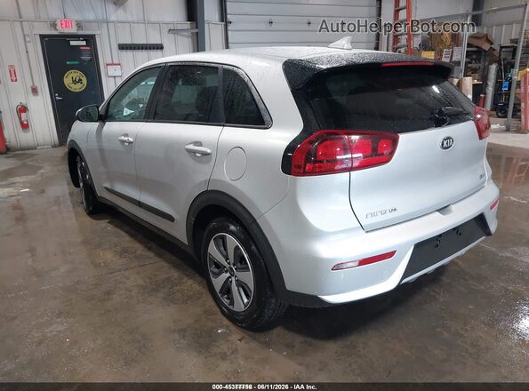 KNDCB3LC5J5147465 2018 KIA NIRO Gray Trasero izquierdo