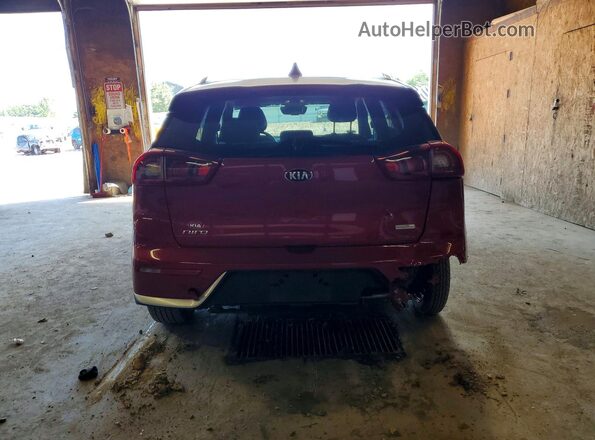KNDCB3LC5K5315722 2019 KIA NIRO Красный Вид сзади