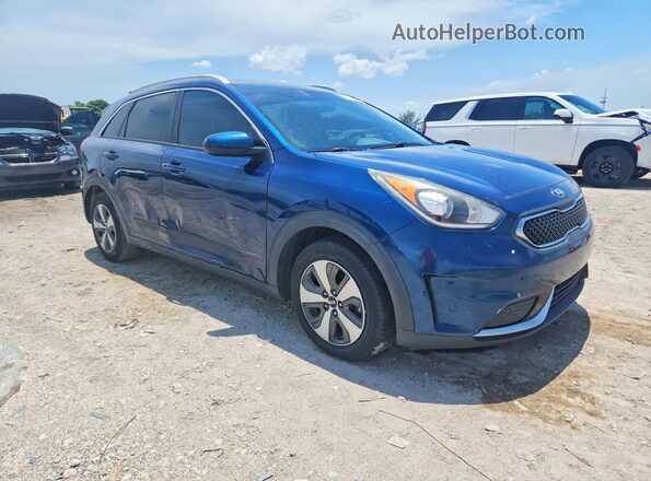 KNDCB3LC6H5045067 2017 KIA NIRO Blue Առջևի աջ