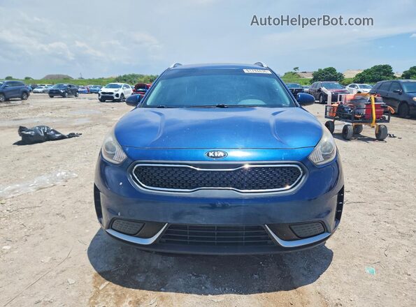 KNDCB3LC6H5045067 2017 KIA NIRO Blue Դիմացի տեսք