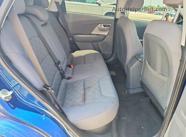 KNDCB3LC6H5045067 2017 KIA NIRO Blue Սալոնի հետևի տեսք