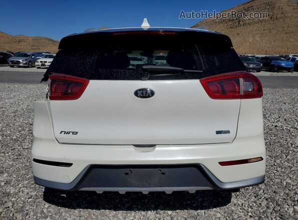 KNDCB3LC6H5074066 2017 KIA NIRO Белый Вид сзади