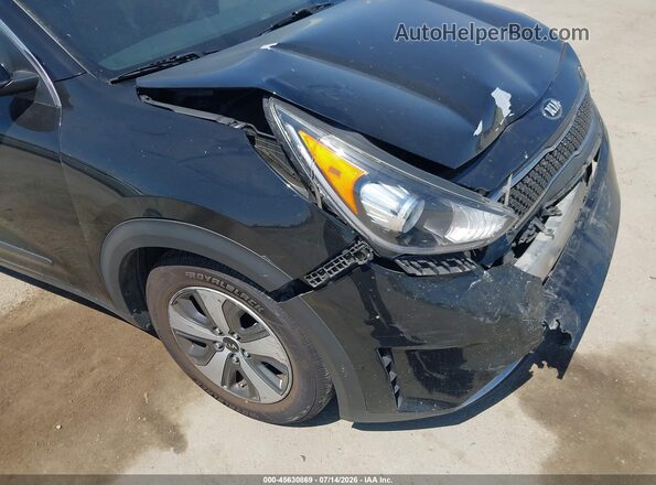 KNDCB3LC6H5076657 2017 KIA NIRO Black Front view