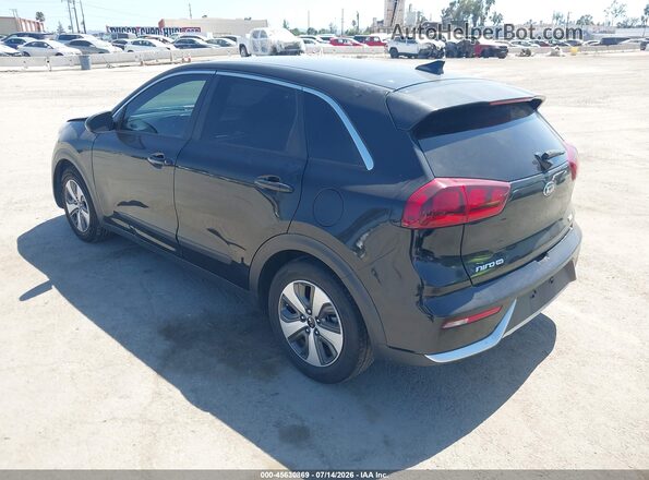 KNDCB3LC6H5076657 2017 KIA NIRO Black Rear left