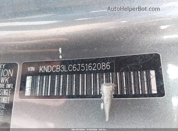 KNDCB3LC6J5162086 2018 KIA NIRO Black Widok komory silnika
