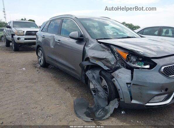 KNDCB3LC6J5162086 2018 KIA NIRO Black Widok z przodu