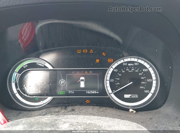 KNDCB3LC6J5162086 2018 KIA NIRO Black Widok tylnych siedzeń