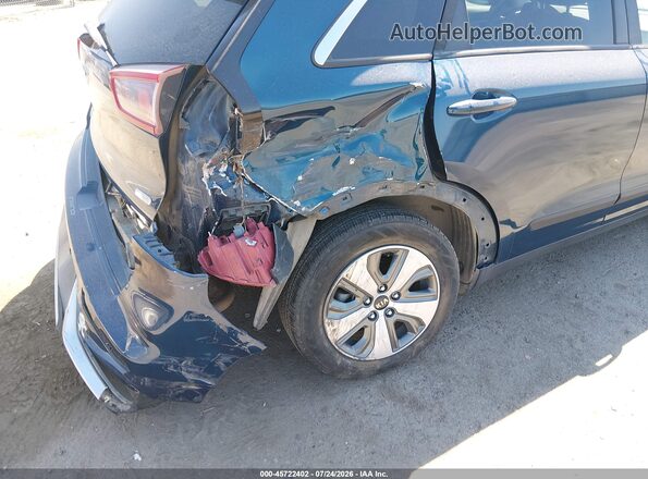KNDCB3LC6J5200755 2018 KIA NIRO Синий Вид щитка приборов