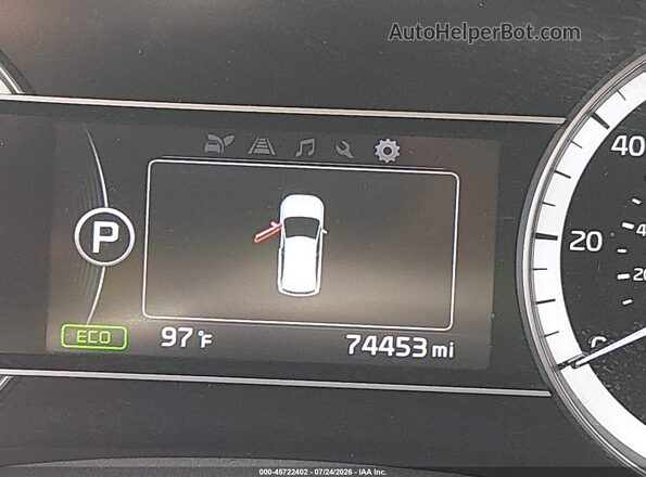 KNDCB3LC6J5200755 2018 KIA NIRO Синий 