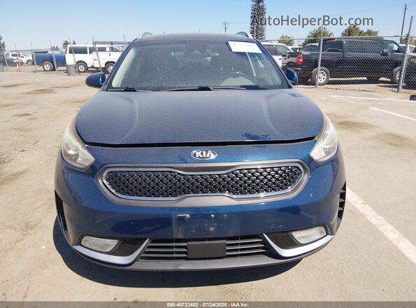 KNDCB3LC6J5200755 2018 KIA NIRO Синий Панорамный вид салона 360°