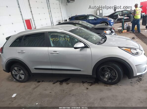 KNDCB3LC6K5250301 2019 KIA NIRO Silver უკანა სალონის ხედი