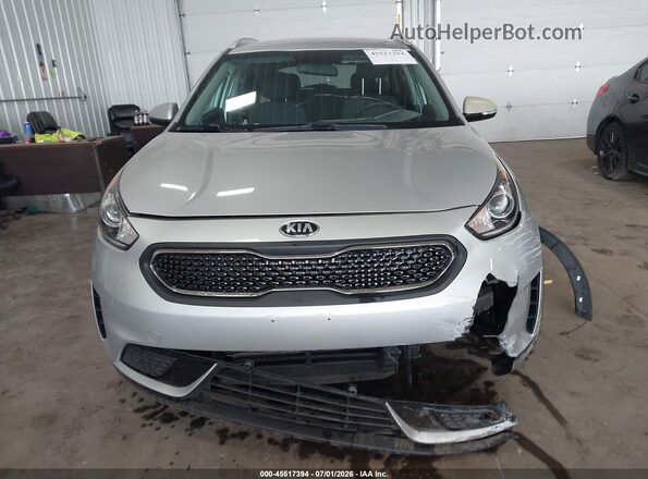 KNDCB3LC6K5250301 2019 KIA NIRO Silver ხელსაწყოთა პანელის ხედი