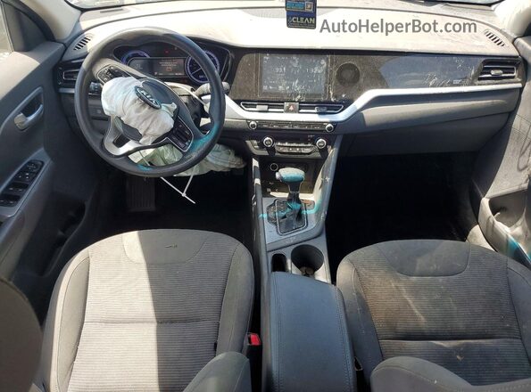 KNDCB3LC6L5451617 2020 KIA NIRO Blue წინა პანელის ხედი