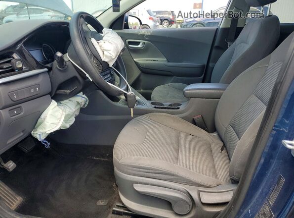 KNDCB3LC6L5451617 2020 KIA NIRO Blue წინა სალონის ხედი