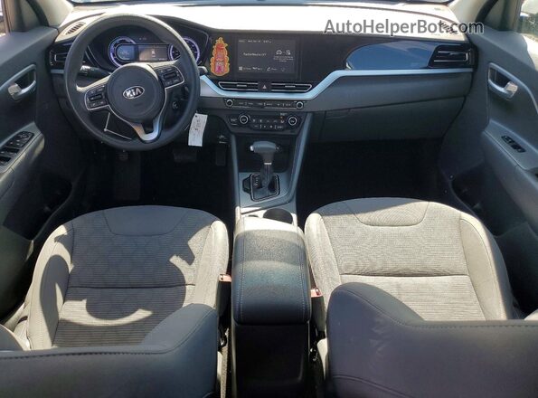KNDCB3LC6M5471576 2021 KIA NIRO White Вид панелі приладів