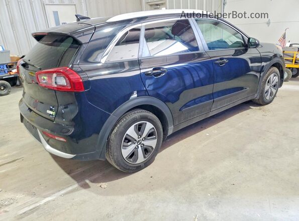 KNDCB3LC7H5049144 2017 KIA NIRO Black Tył prawy