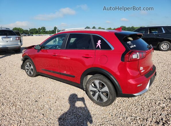 KNDCB3LC7J5110076 2018 KIA NIRO Red Rear left