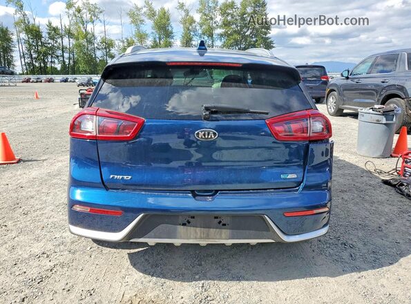 KNDCB3LC7K5216433 2019 KIA NIRO Синий Вид сзади