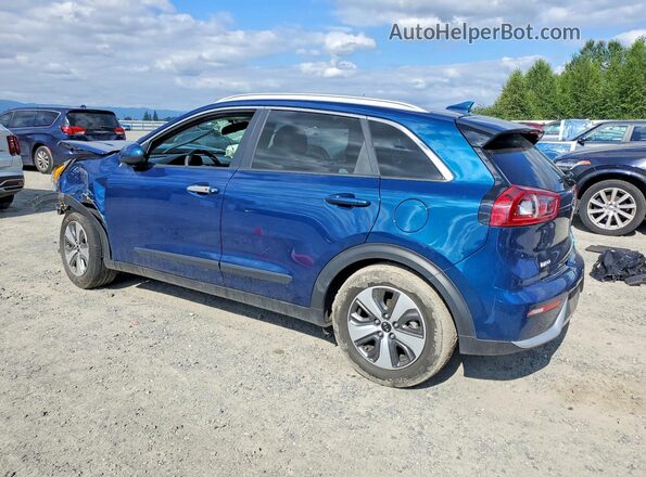 KNDCB3LC7K5216433 2019 KIA NIRO Синий Задняя левая четверть