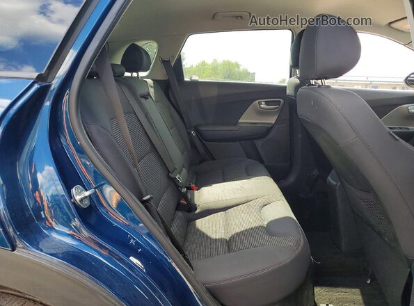 KNDCB3LC7K5216433 2019 KIA NIRO Синий Вид задней части салона