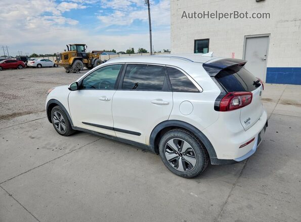 KNDCB3LC7K5252297 2019 KIA NIRO White Trasero izquierdo