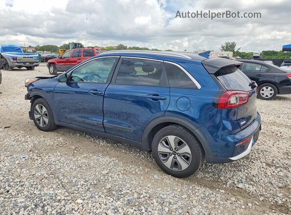 KNDCB3LC7K5350682 2019 KIA NIRO Синий Задняя левая четверть
