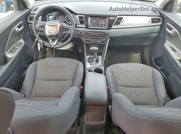 KNDCB3LC7K5350682 2019 KIA NIRO Синий Вид панели приборов