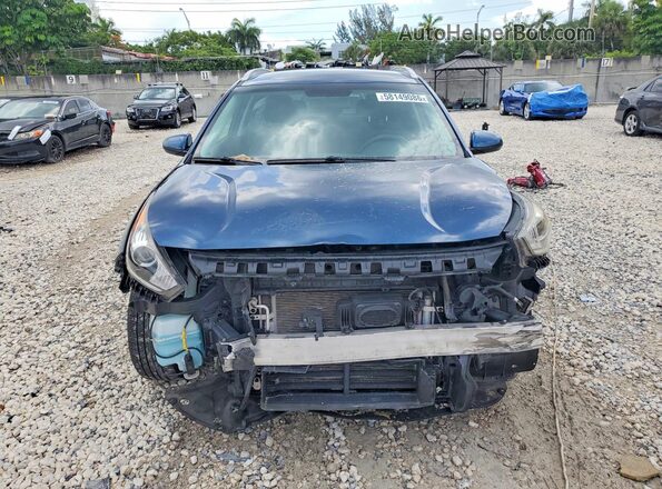 KNDCB3LC7K5350682 2019 KIA NIRO Синий Вид спереди